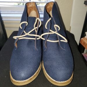 Lucky Brand Hale lace up booties 8.5